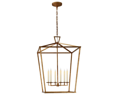 Gilded Iron | Darlana Extra Large Lantern | Valley Ridge Furniture