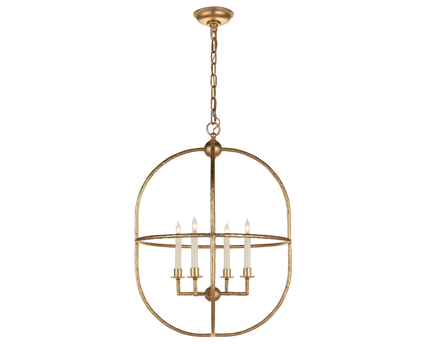 Gild | Desmond Open Oval Lantern | Valley Ridge Furniture