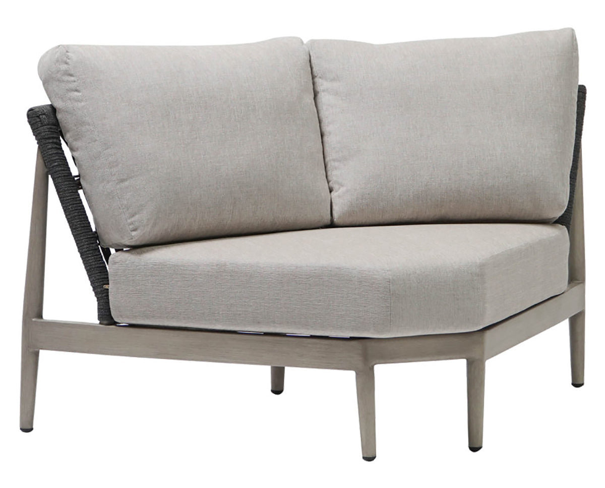 Curved Corner Chair | Ratana Coconut Grove Collection | Valley Ridge Furniture