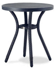 18in Round End Table w/Durawood Top | Ratana Palm Harbor Collection | Valley Ridge Furniture