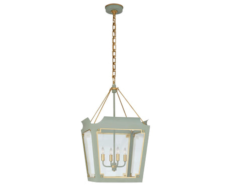 Celadon & Gild | Caddo Medium Lantern | Valley Ridge Furniture