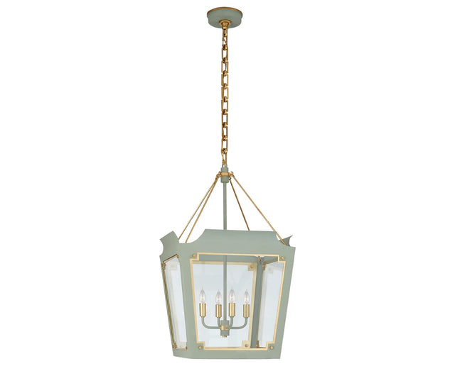 Celadon & Gild | Caddo Medium Lantern | Valley Ridge Furniture