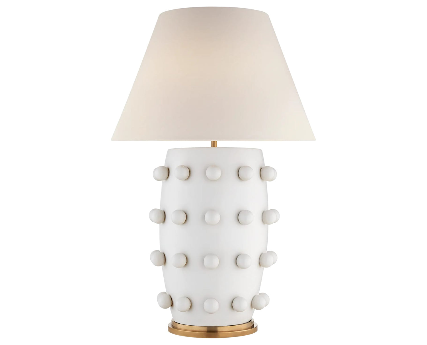 Plaster White & Linen | Linden Table Lamp | Valley Ridge Furniture