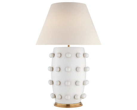 Plaster White & Linen | Linden Table Lamp | Valley Ridge Furniture