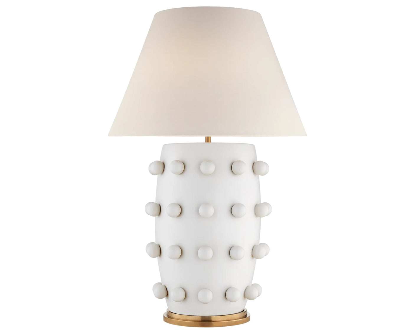 Plaster White & Linen | Linden Table Lamp | Valley Ridge Furniture