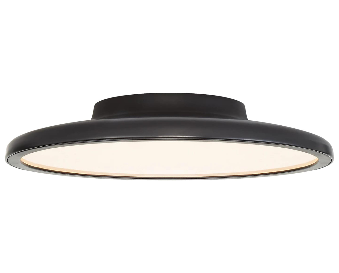 Matte Black | Dot 13" Flush Mount | Valley Ridge Furniture