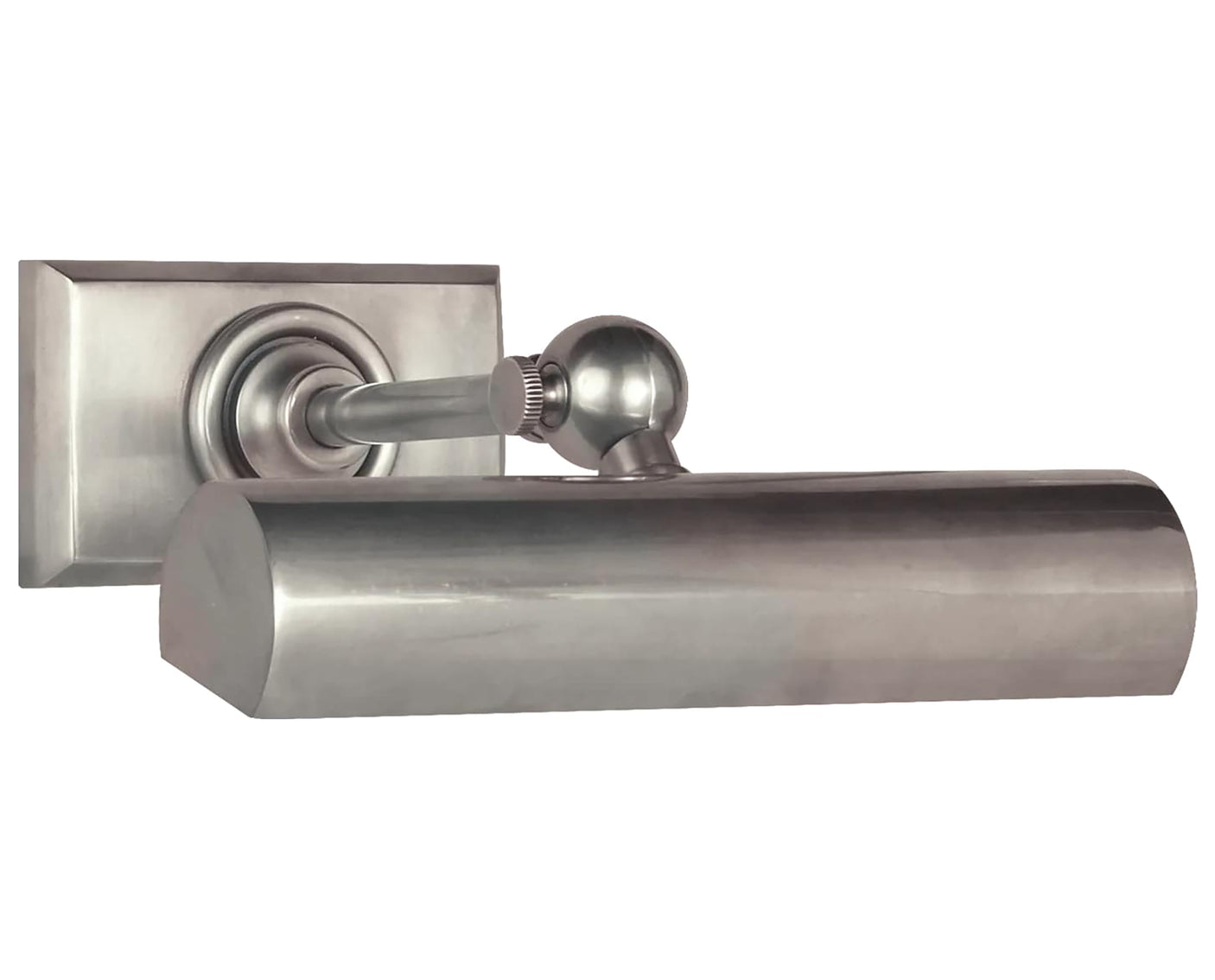 Antique Nickel | 8" Cabinet Maker's Picture Light | Valley Ridge Furniture