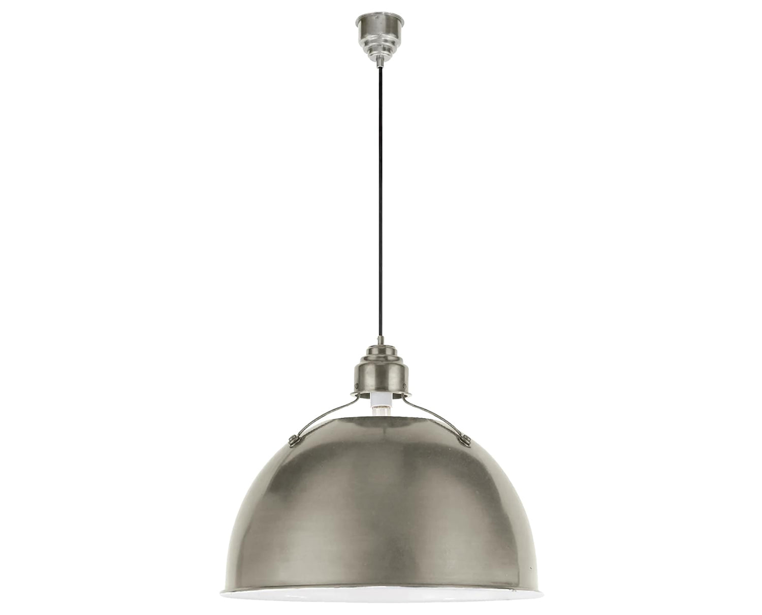 Antique Nickel | Eugene Large Pendant | Valley Ridge Furniture