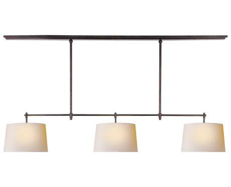 Bronze and Natural Paper | Bryant Large Billiard | Valley Ridge Furniture