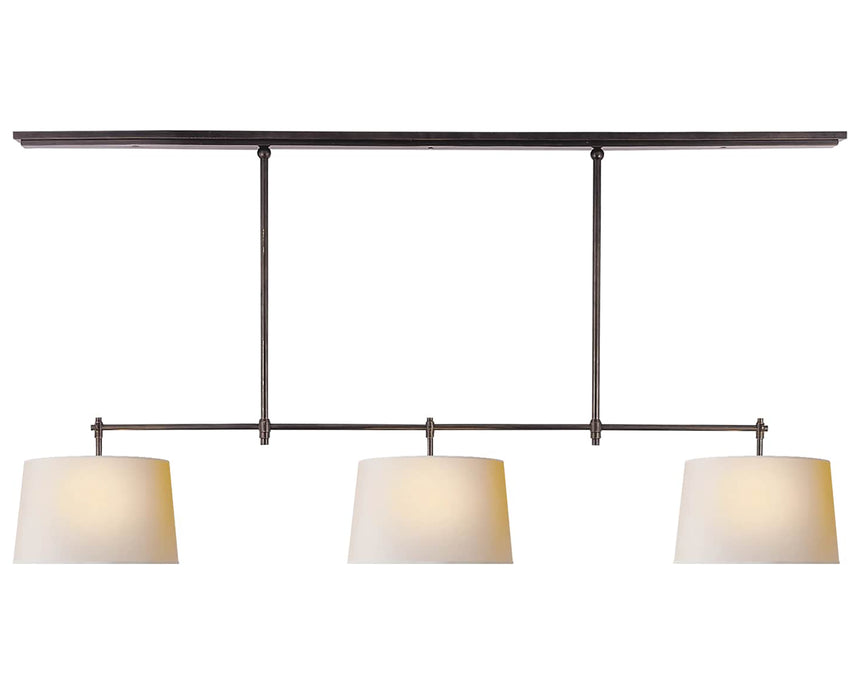 Bronze and Natural Paper | Bryant Large Billiard | Valley Ridge Furniture