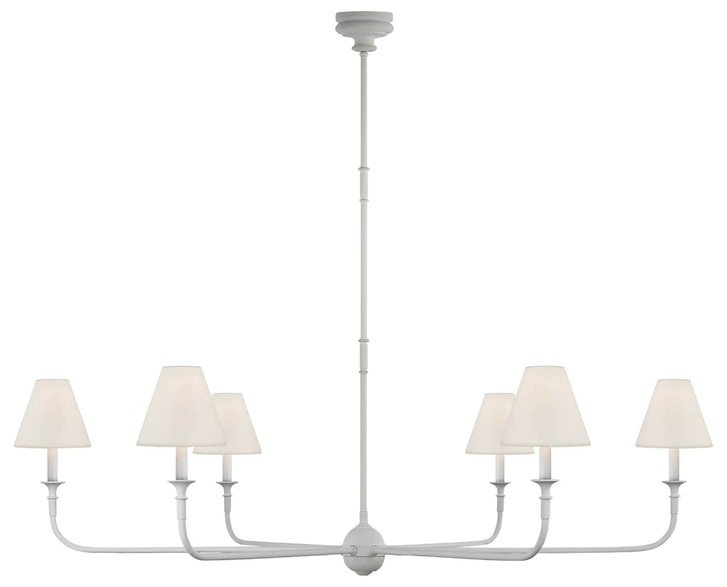 Plaster White & Linen | Piaf Grande Chandelier | Valley Ridge Furniture