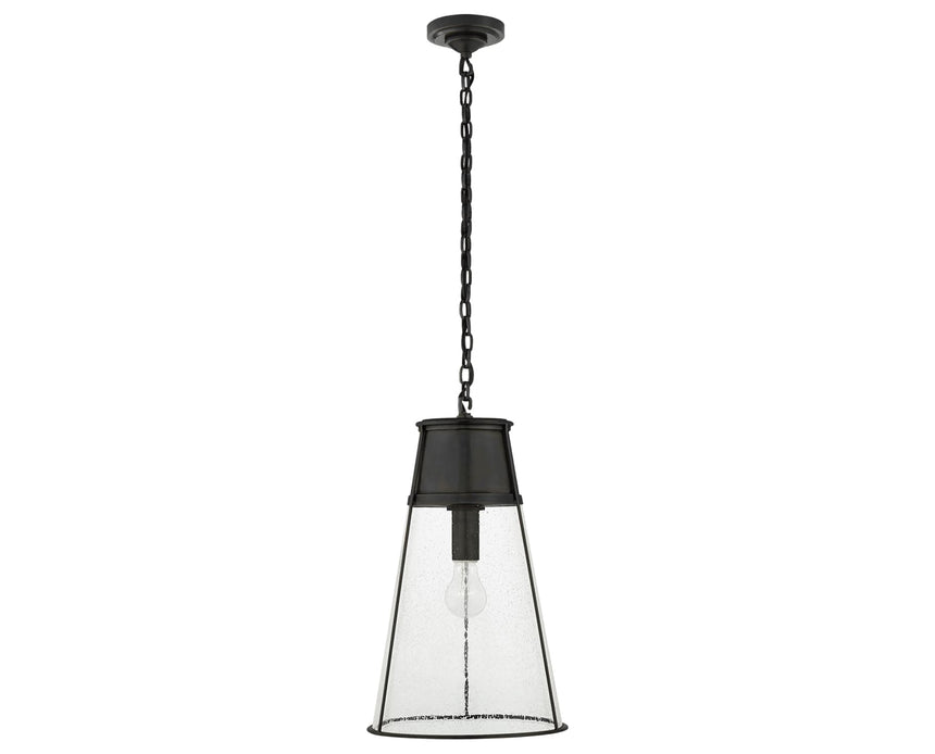 Bronze and Seeded Glass | Robinson Large Pendant | Valley Ridge Furniture