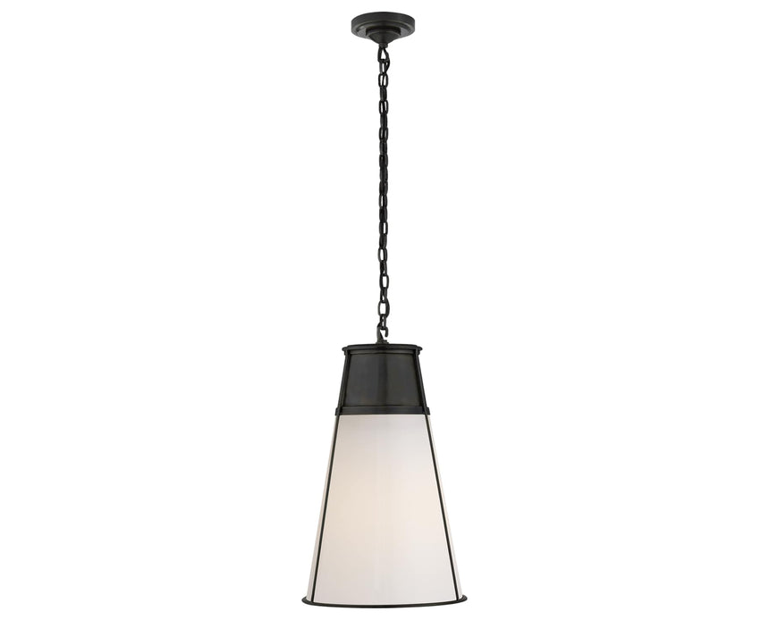 Bronze and White Glass | Robinson Large Pendant | Valley Ridge Furniture