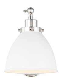 Wellfleet One-Arm Dome Sconce