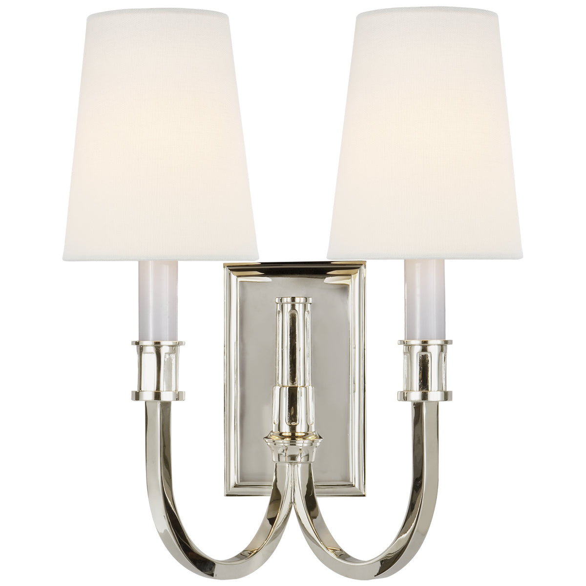 Modern Library Double Sconce