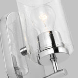 Oslo One Light Bath — Clear Seeded