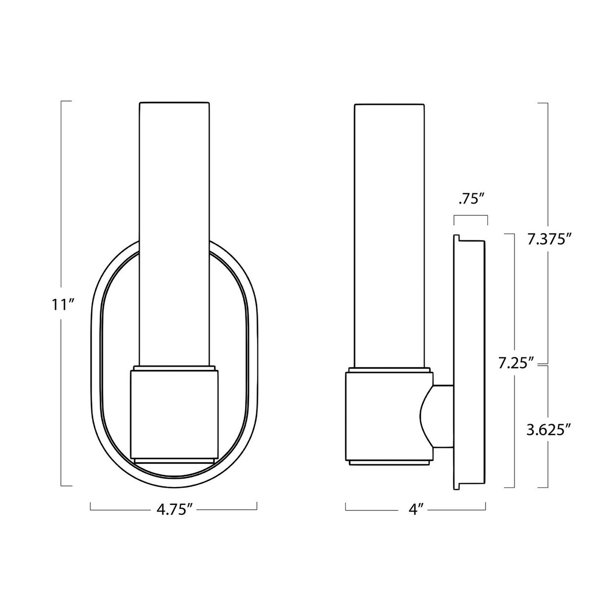 Dixon One Light Wall Sconce