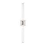 LED Bath Wall Sconce — W: 4.75" × H: 37.75" × D: 4.50"