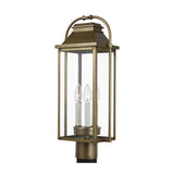 Three Light Outdoor Post Lantern — 20.75"
