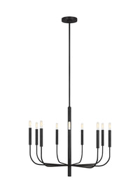 Nine Light Chandelier — 25.75", 60 W