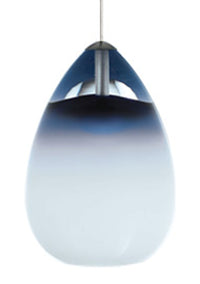 One Light Pendant — 7.00", 558 lm, Blue, FreeJack