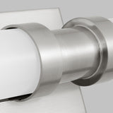 LED Bath Wall Sconce — W: 4.75" × H: 18.00" × D: 4.50"