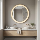 Chopin 24" Round Illuminated Mirror