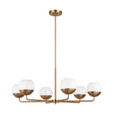Alvin 6-Light Chandelier — 9 W