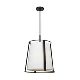 Two Light Pendant — White