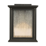 Audley 10" LED Lantern — Distressed Seeded