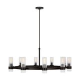 Eight Light Chandelier — 42"
