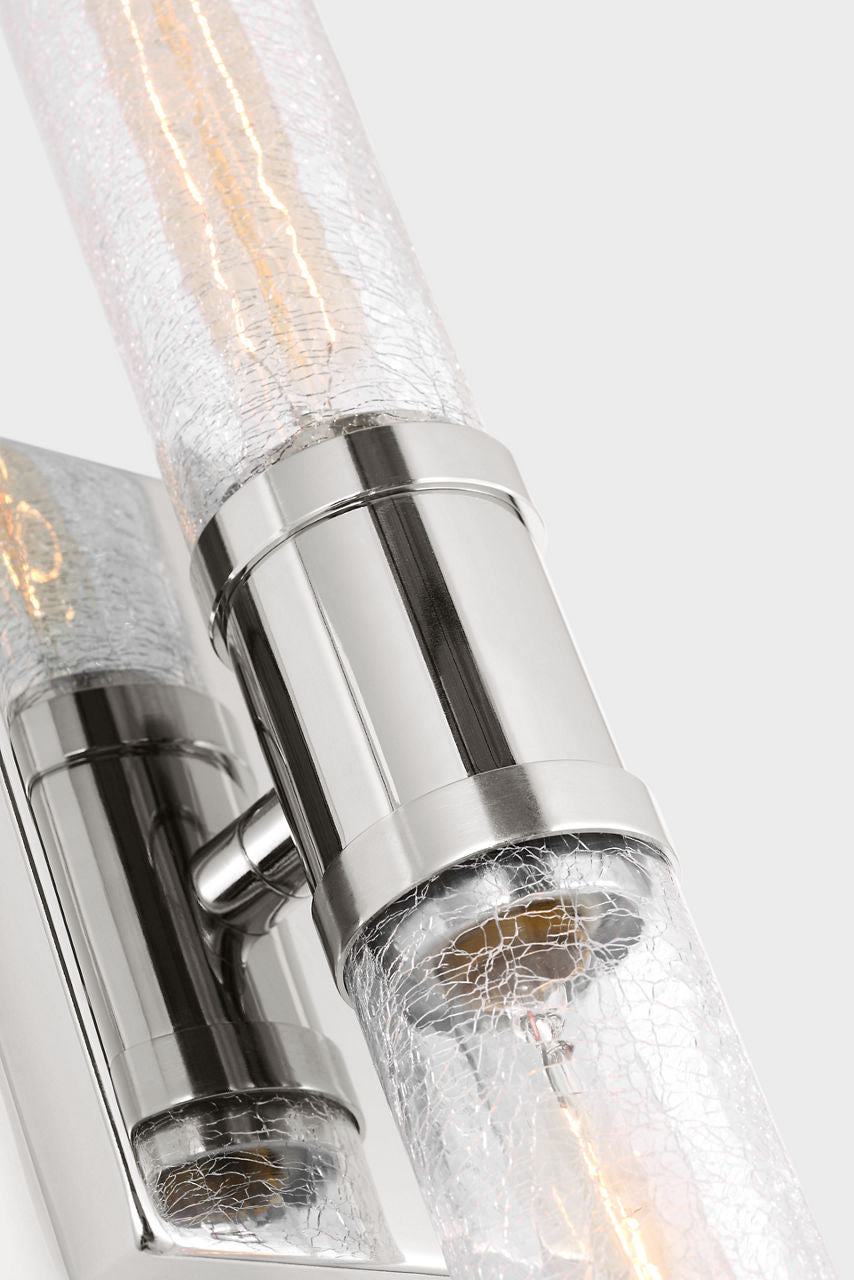 Keaton 20" Vanity Sconce — Crackle