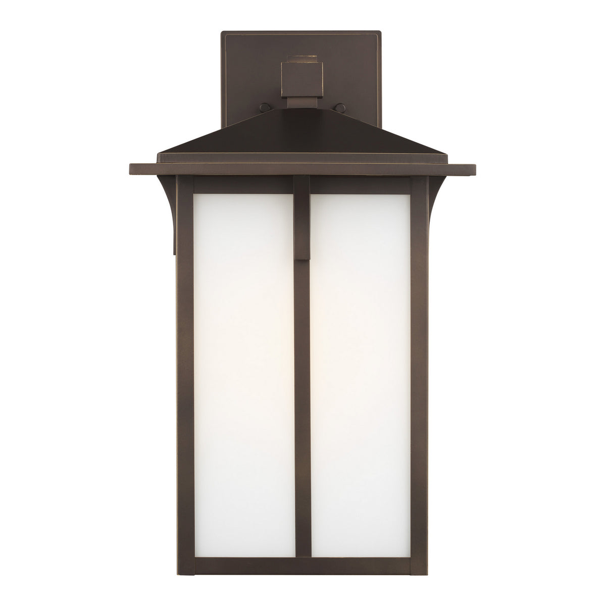 Tomek 18" Lantern — Etched / White Inside