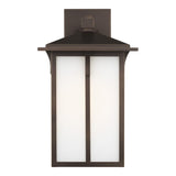 Tomek 18" Lantern — Etched / White Inside