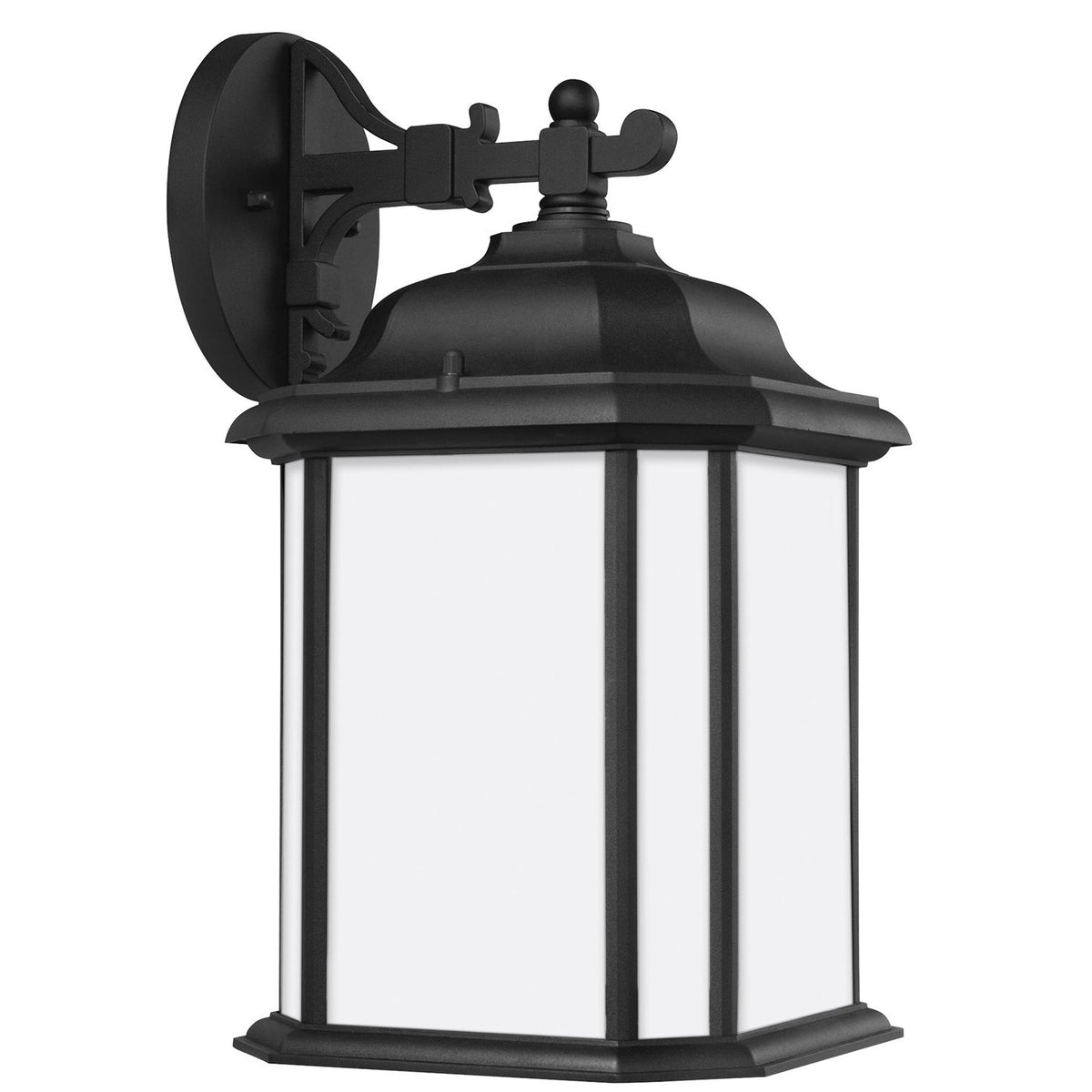 Kent 15" Down Lantern — W: 8.50" × H: 15.00"