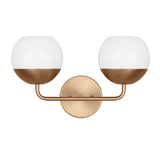Alvin 2-Light Bath Sconce — 9 W