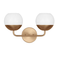 Alvin 2-Light Bath Sconce — 9 W