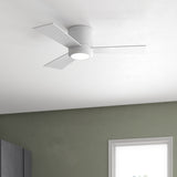 Clarity 42" Semi Flush LED Ceiling Fan