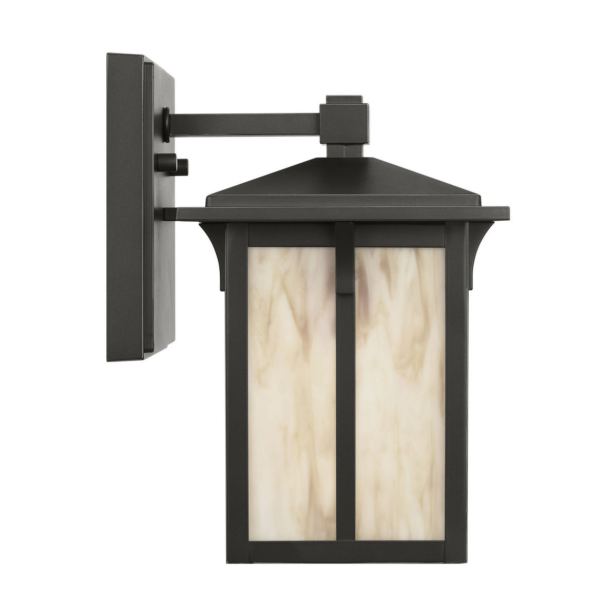 Tomek 1-Light Small Wall Lantern — Champagne