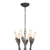 Cobra 12 Light Chandelier — 27.00"