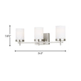 Three Light Wall / Bath — 75 W