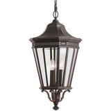 Three Light Outdoor Fixture — 26.50", 12"
