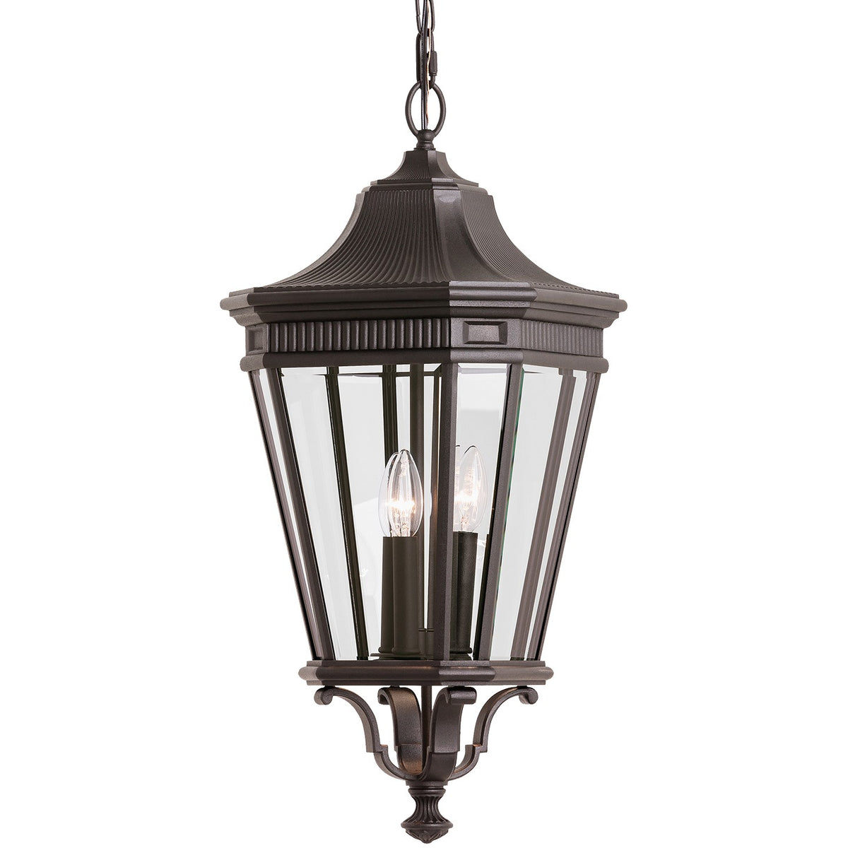 Three Light Outdoor Fixture — 26.50", 12"