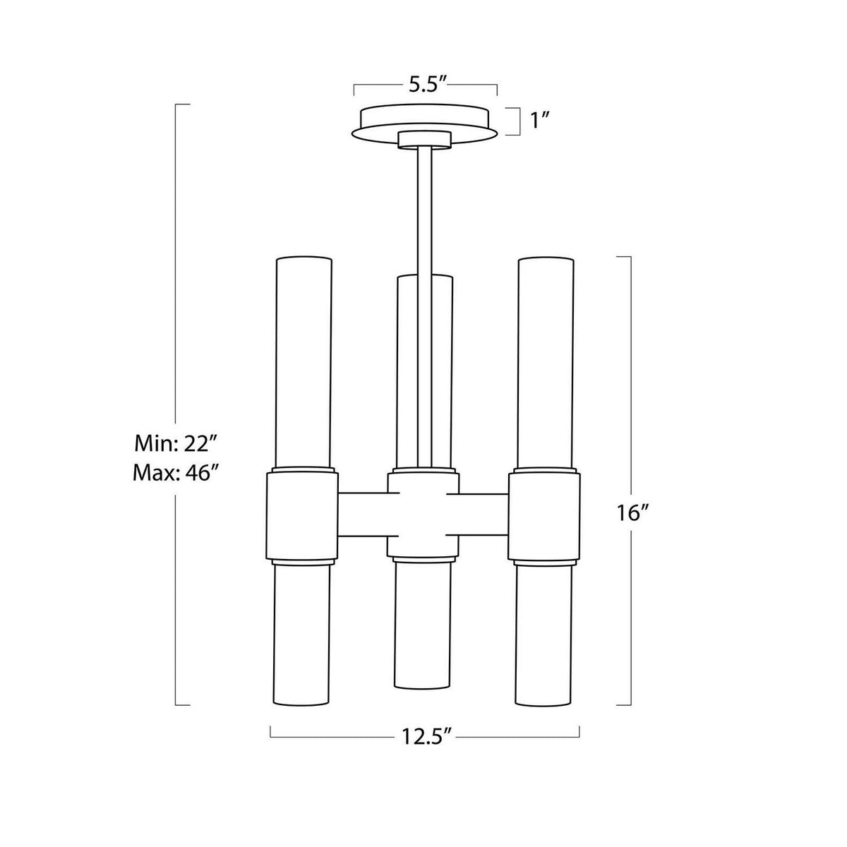 Dixon Six Light Pendant