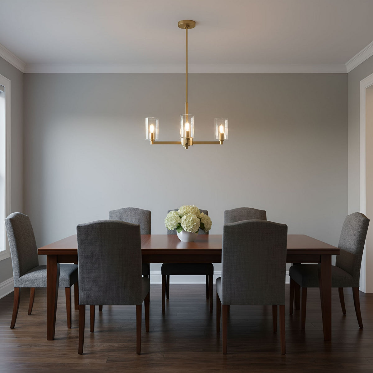 Fullton Three Light Chandelier