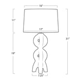 Jacob One Light Table Lamp — 31.00"