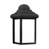 Mullberry Hill One Light Outdoor Wall Lantern — Smooth White