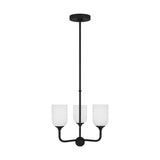 Emile Three Light Small Chandelier — 9 W