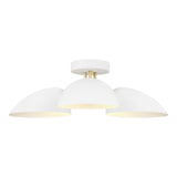 Three Light Flush Mount — 6.00"