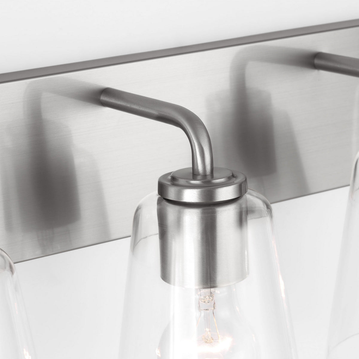 Miles Four Light Bath — Clear